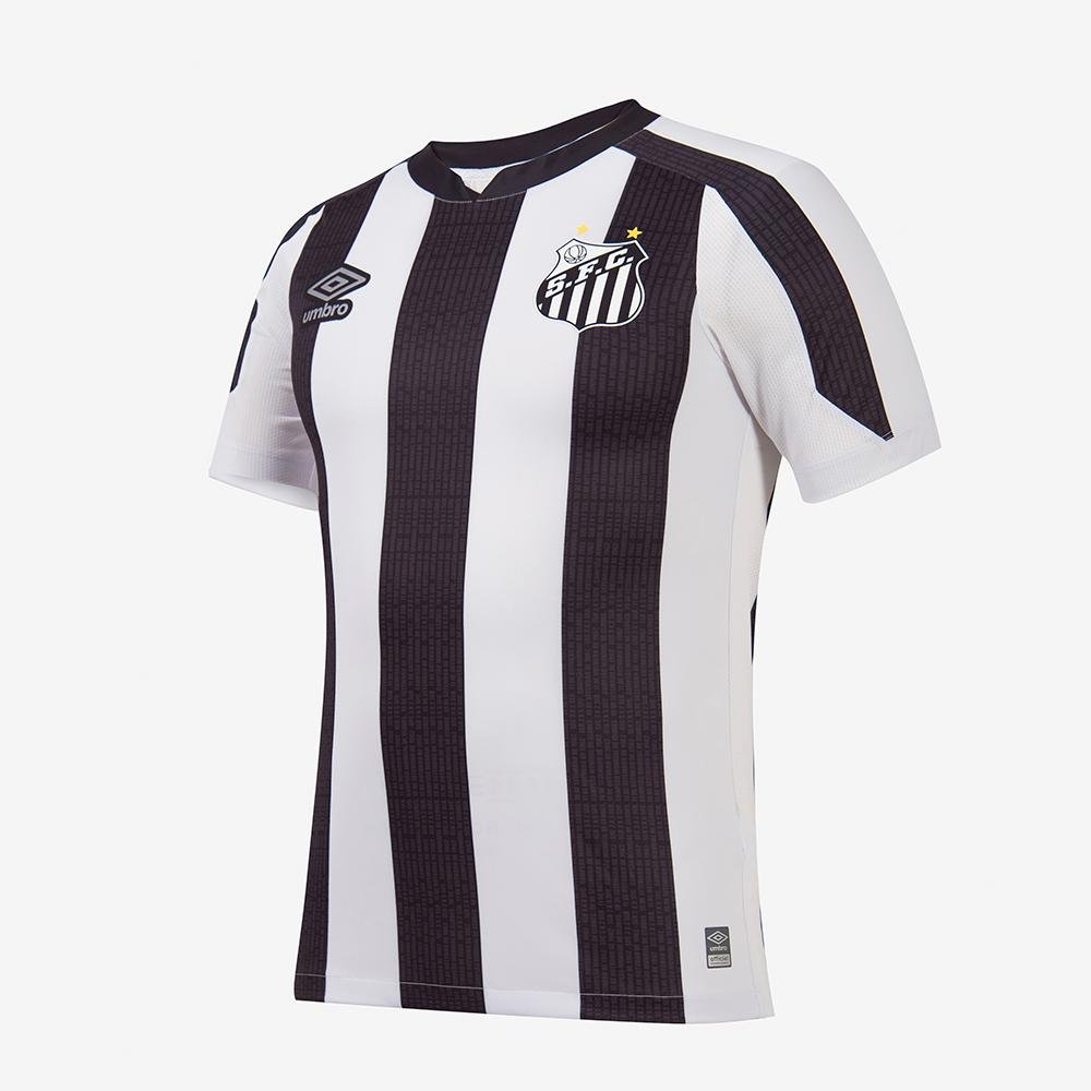 Camisa Masculina Umbro Santos Of.2 2022 (Atleta S/N) Multicores 2