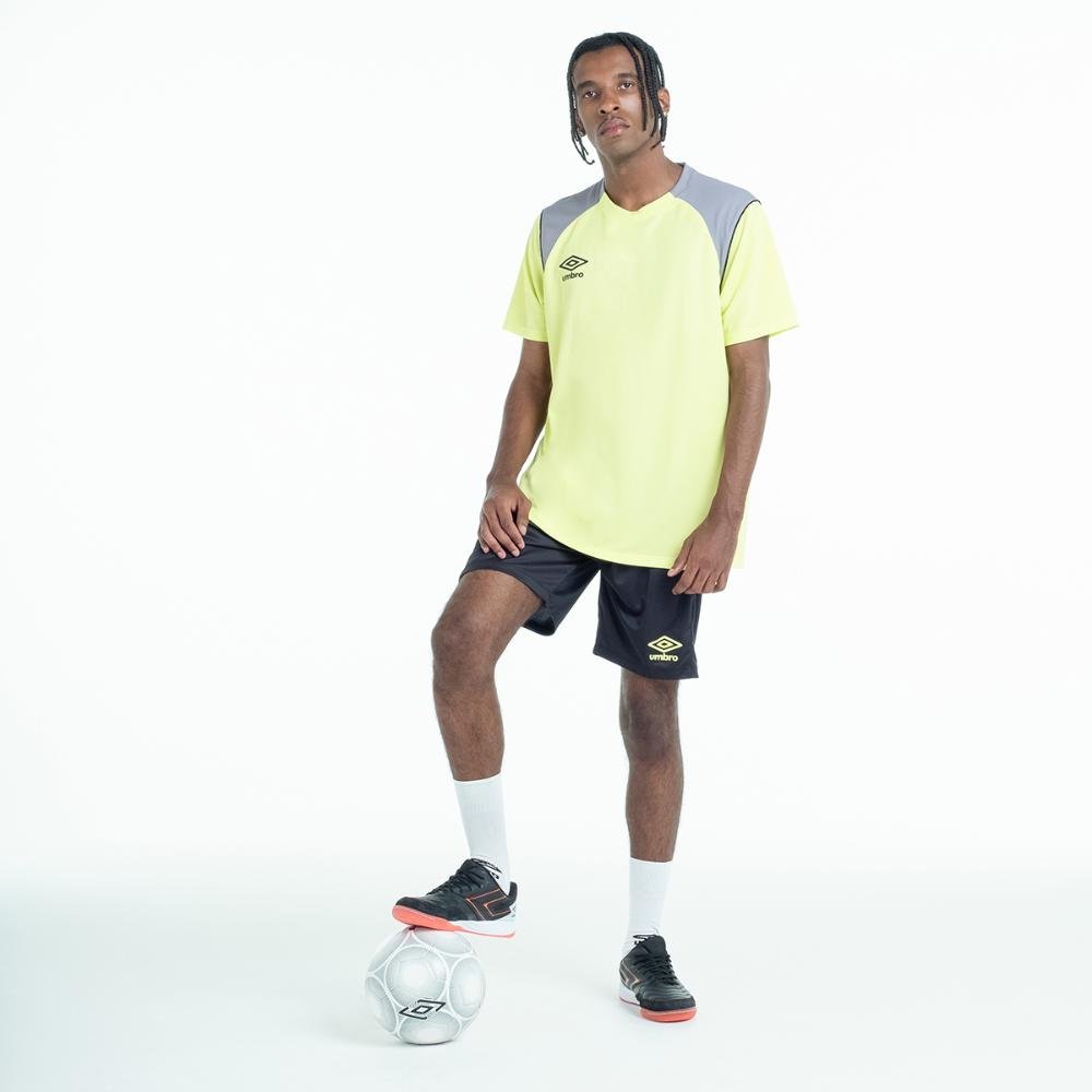 Camisa Masculina Umbro Color Pipe Amarelo 2