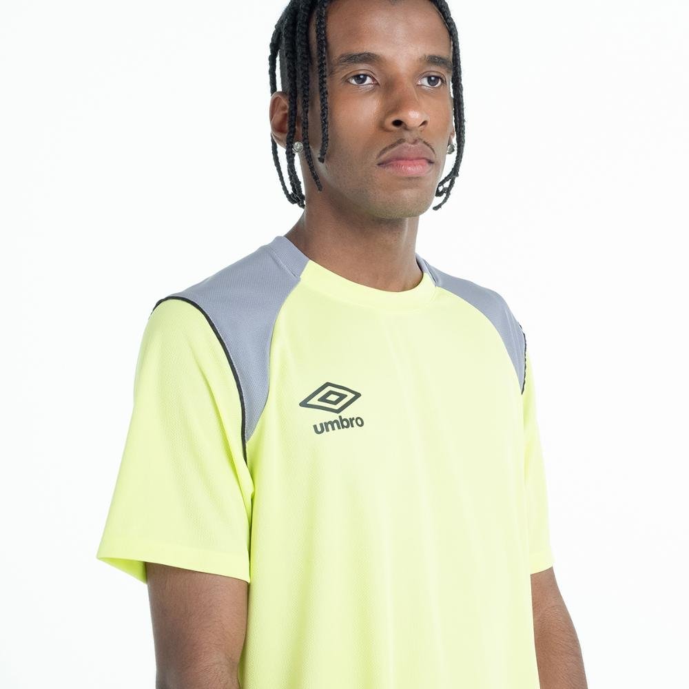 Camisa Masculina Umbro Color Pipe Amarelo 4