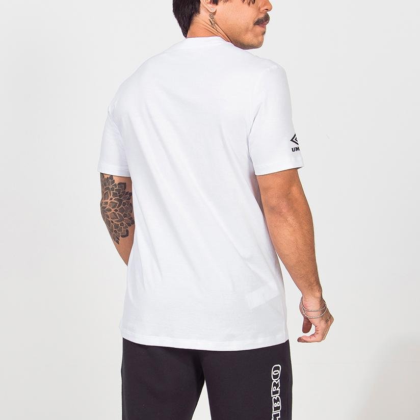 Camiseta Masculina Umbro Authentic Club Branco 3