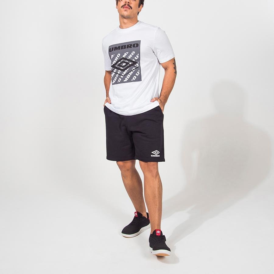 Camiseta Masculina Umbro Authentic Club Branco 4