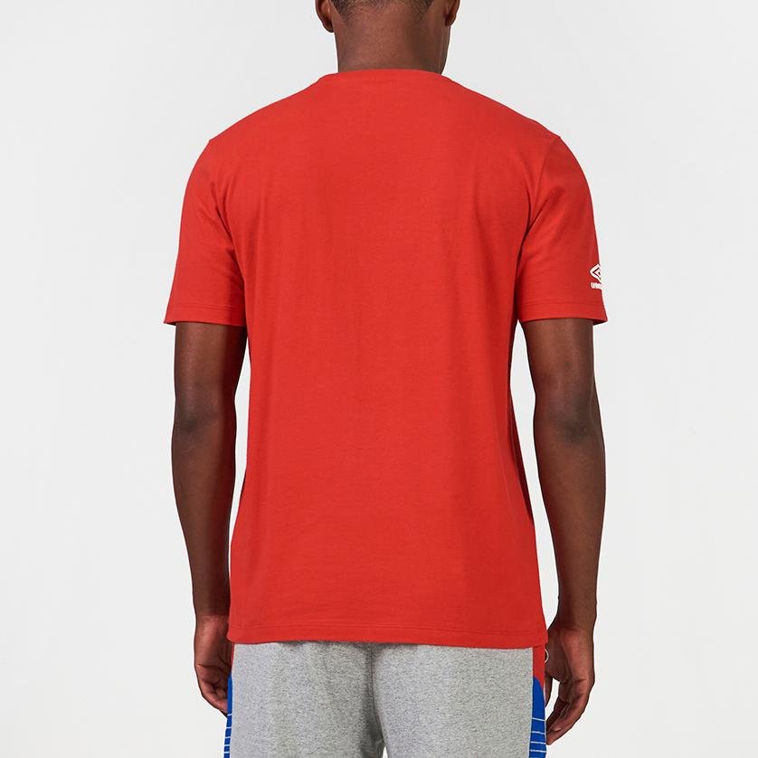 Camiseta Masculina Umbro College Color Vermelho 3