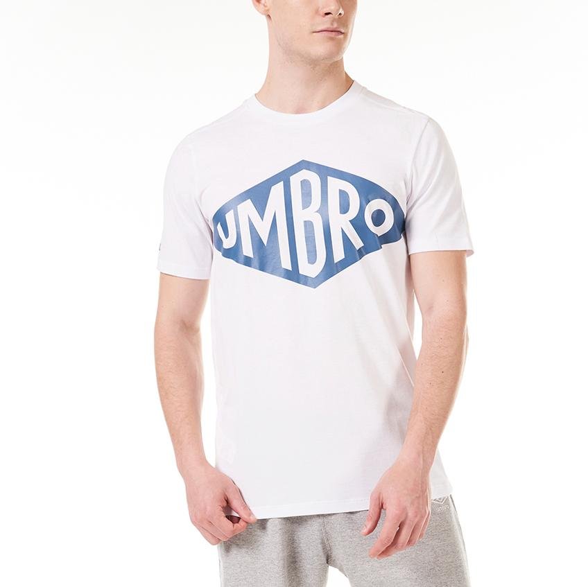 Camiseta Masculina Umbro Heritage Branco 1
