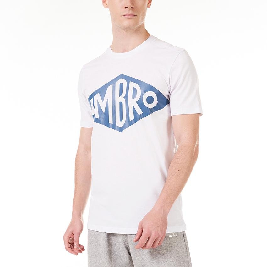 Camiseta Masculina Umbro Heritage Branco 2