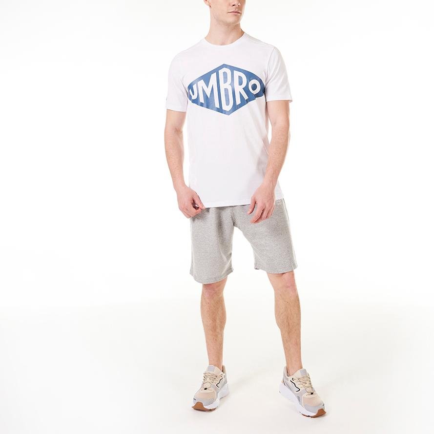 Camiseta Masculina Umbro Heritage Branco 4