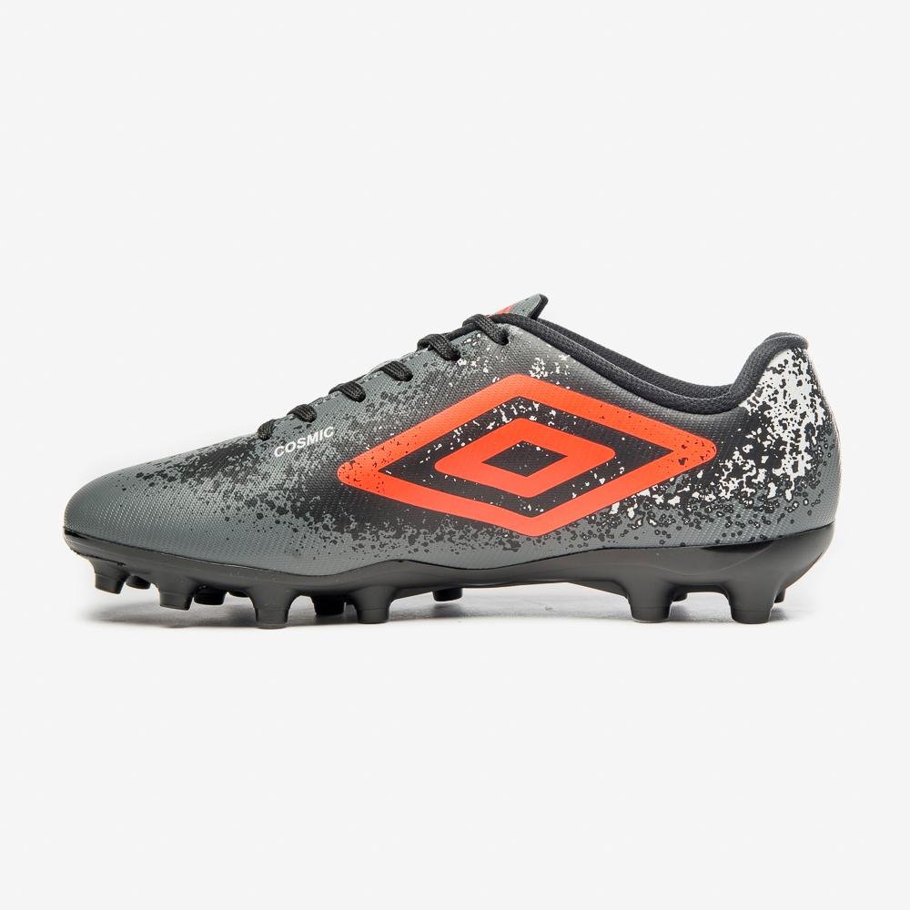 Chuteira Campo Umbro Cosmic Cinza 2