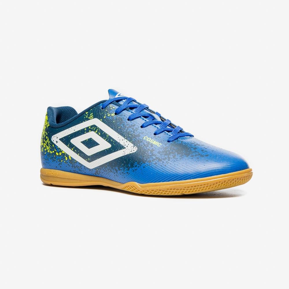 Chuteira Futsal Umbro Cosmic Azul 3