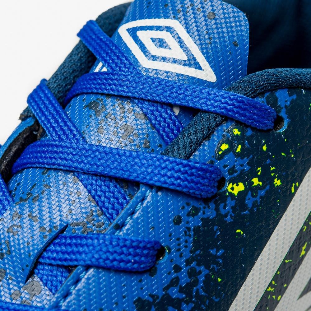 Chuteira Futsal Umbro Cosmic Azul 8