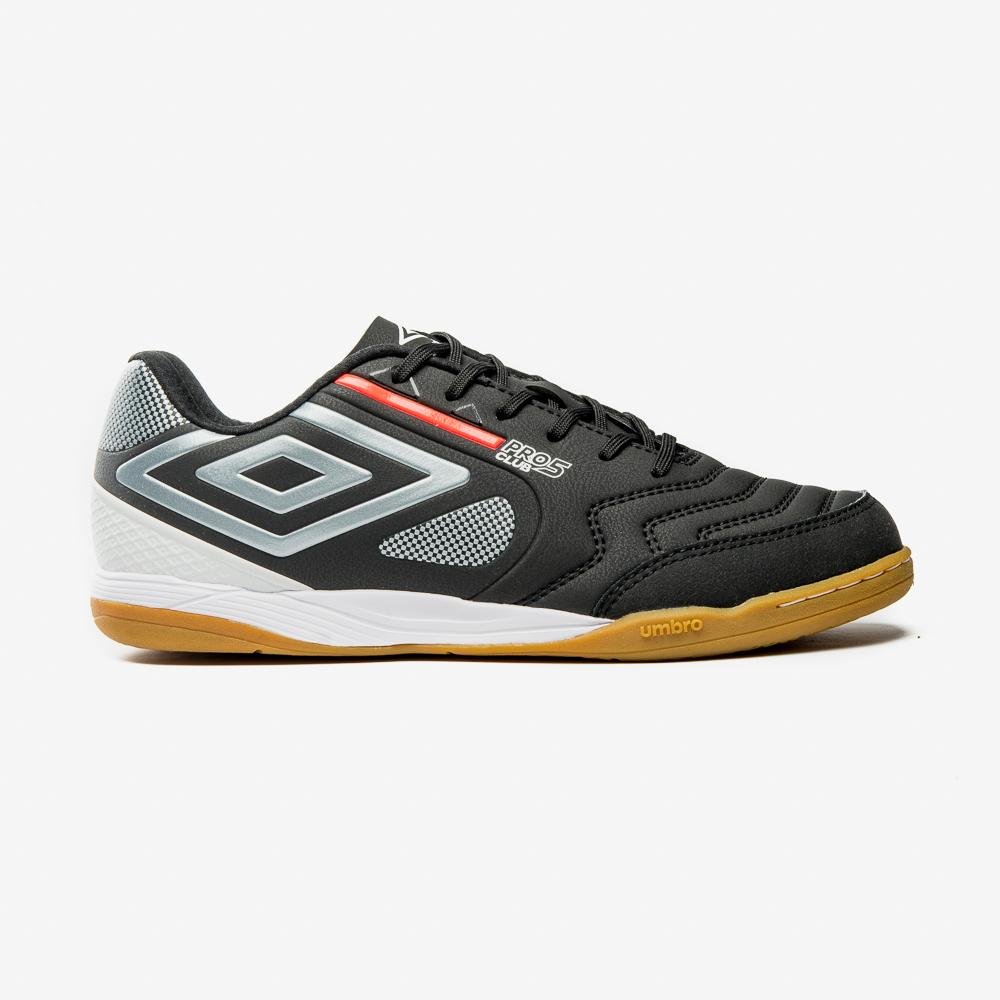 Chuteira Futsal Umbro Pro 5 Bump Club Preto 1