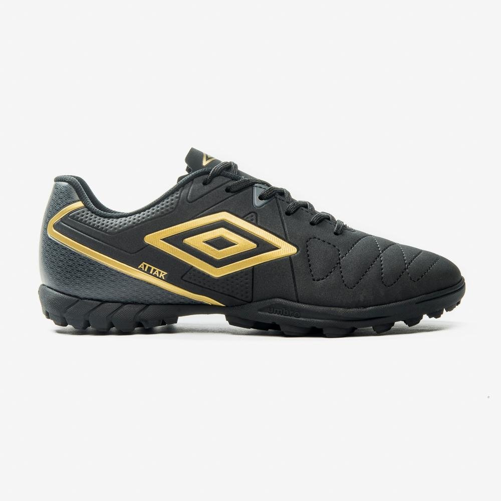Chuteira Society Umbro Attak Eternal Preto 1