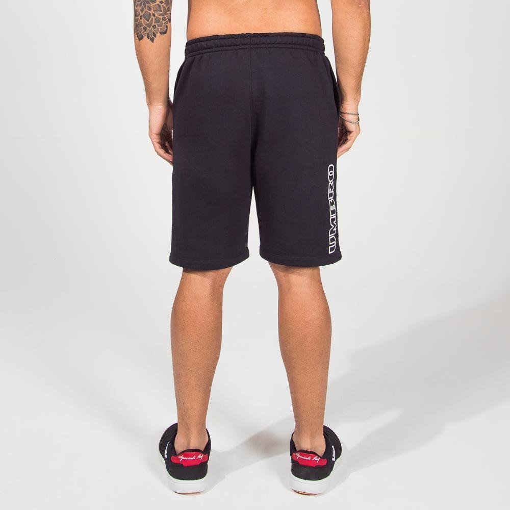 Bermuda Masculina Umbro Duo Mark Preto 3