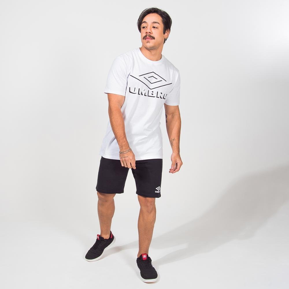 Bermuda Masculina Umbro Duo Mark Preto 4