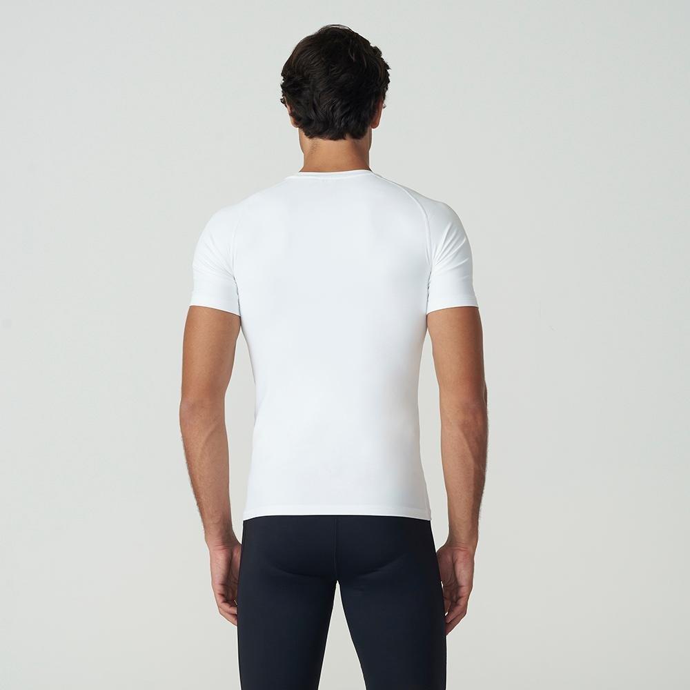 Camisa Masculina Umbro Térmica Diamond Shadow Branco 3