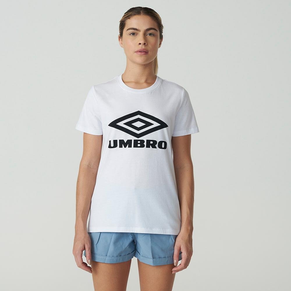 Camiseta Feminina Umbro Large Logo Duo