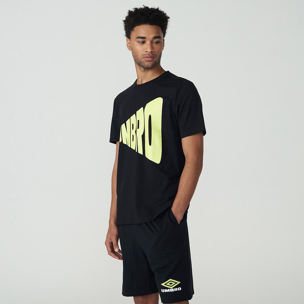 Camiseta Masculina Umbro F. Speaker Preto 2