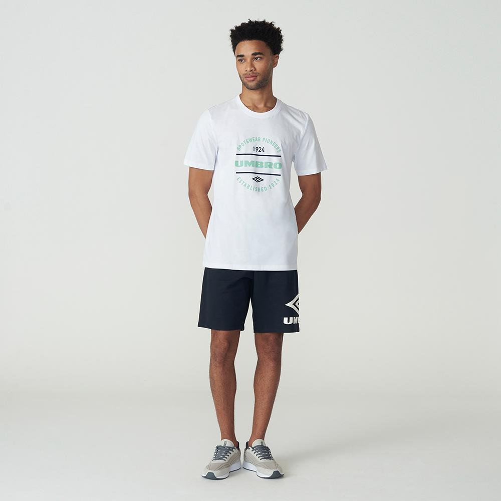 Camiseta Masculina Umbro Football Pioneers Branco 4