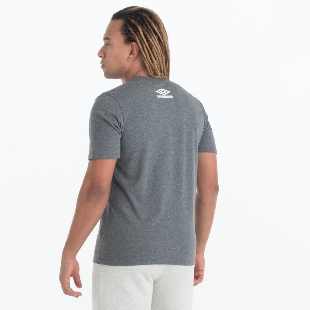 Camiseta Masculina Umbro Football Pioneers Cinza 3