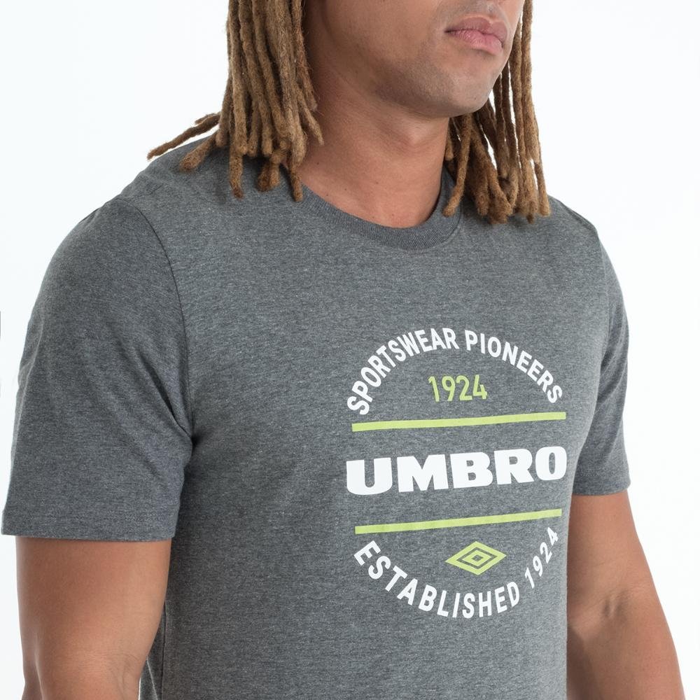 Camiseta Masculina Umbro Football Pioneers Cinza 5