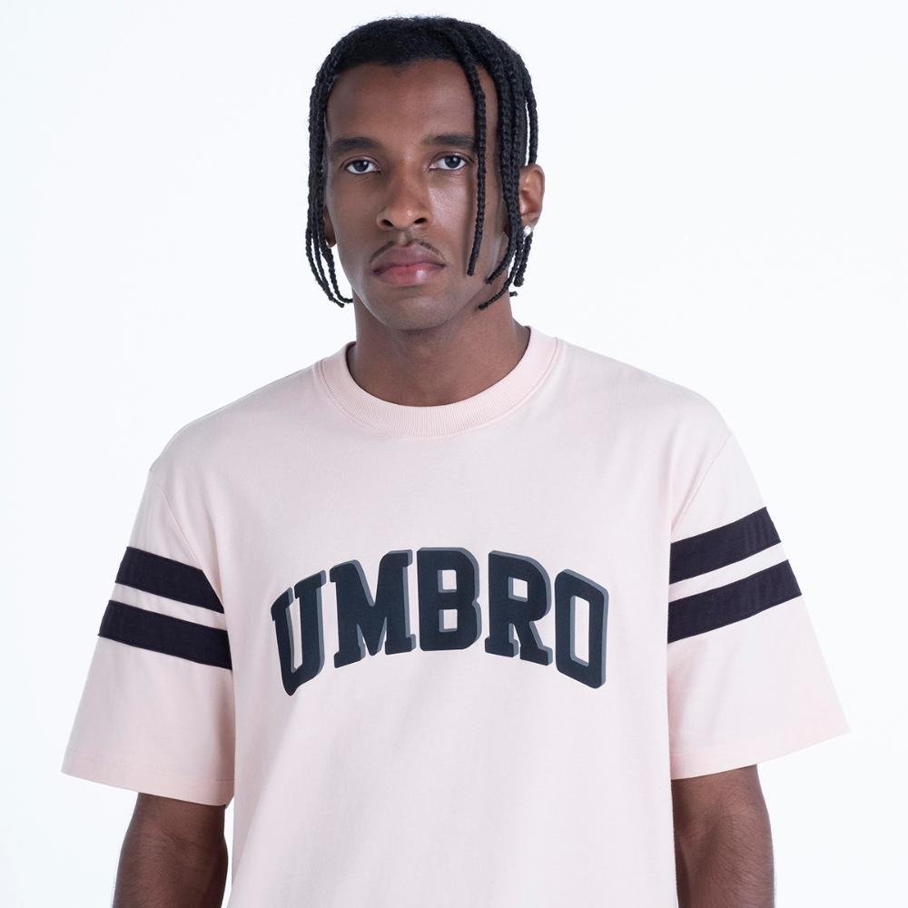 Camiseta Unisex Umbro College Concept Branco 2