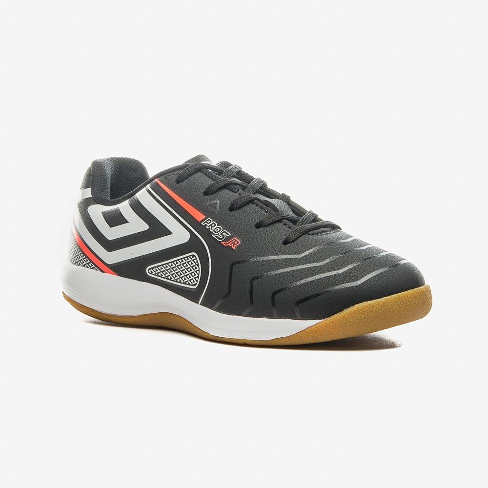 Chuteira Futsal Umbro Pro 5 Jr Preto 3