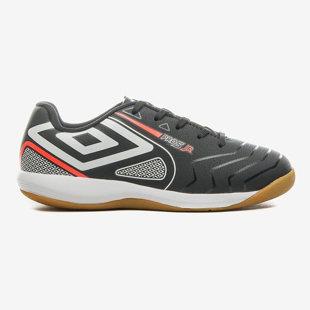Chuteira Futsal Umbro Pro 5 Jr Preto 1
