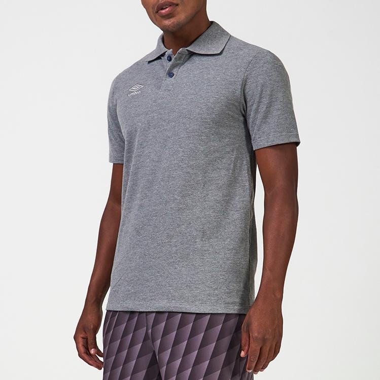 Pólo Masculina Umbro Fs Classics Cinza 2
