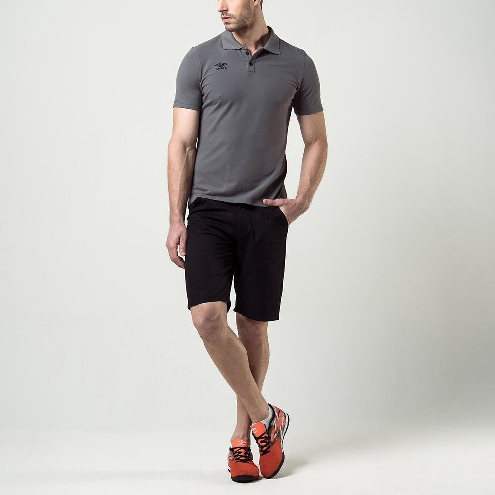 Pólo Masculina Umbro Fs Classics Cinza 5