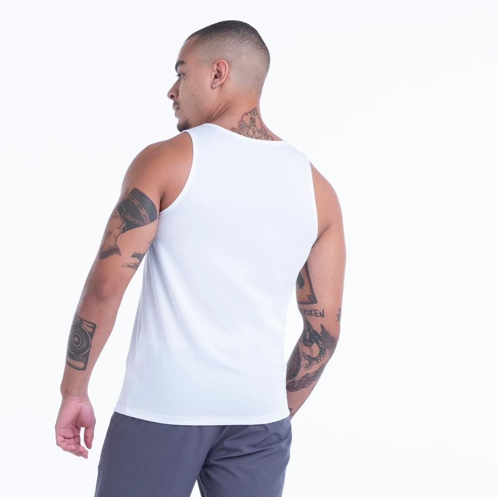 Regata Masculina Umbro Essential Diamond Branco 3