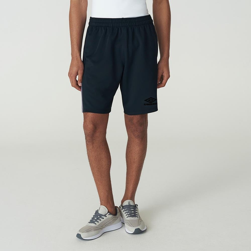 Bermuda Masculina Umbro Football Line Preto 1