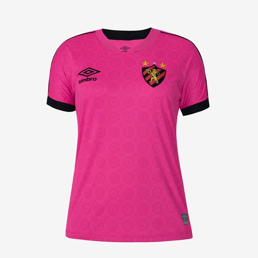 Camisa Feminina Umbro Sport Outubro Rosa 2023 Rosa