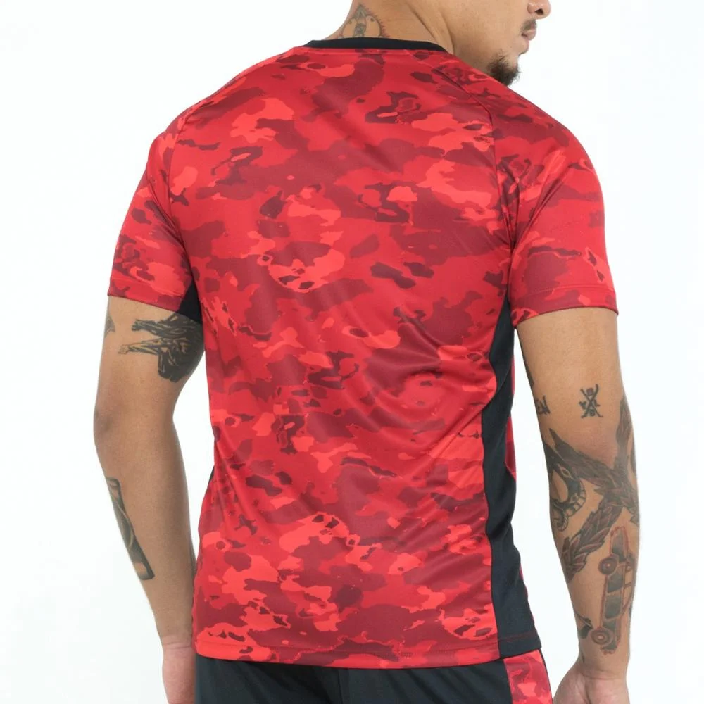 Camisa Masculina Umbro Camuflagem Vermelho 5