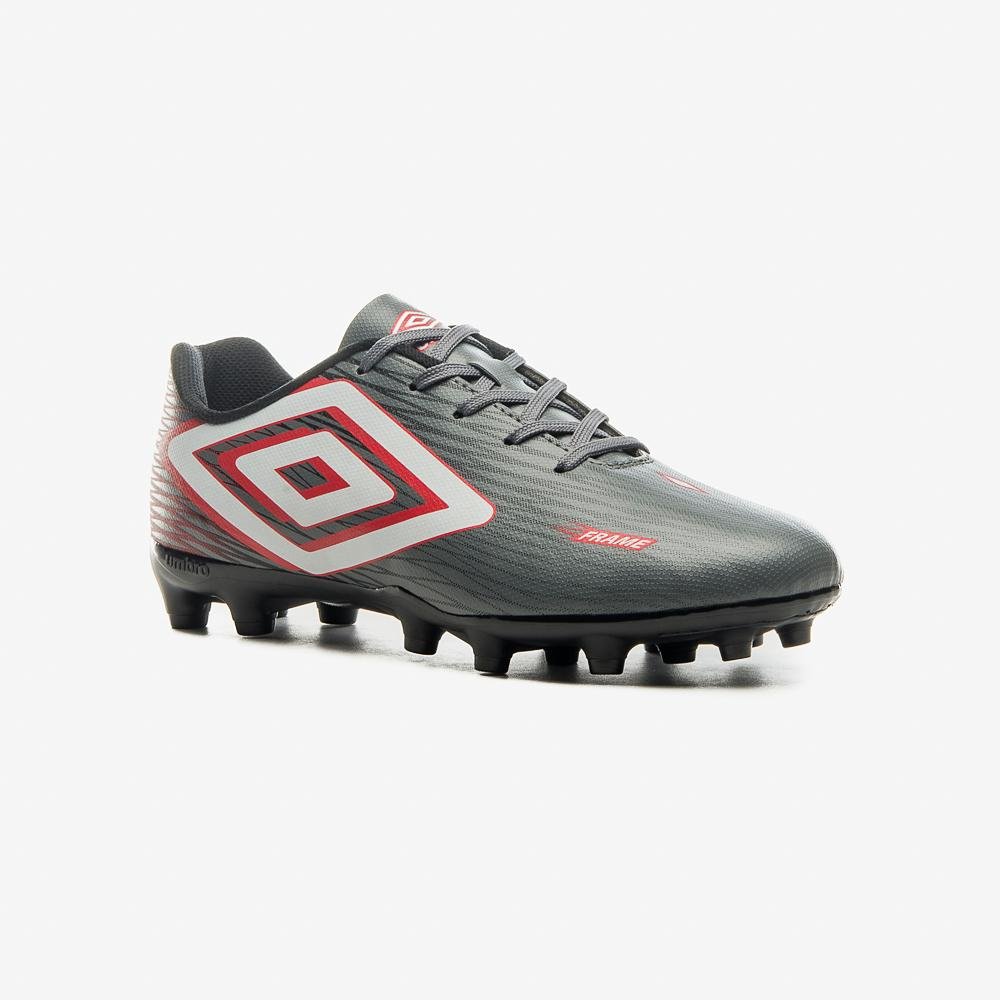 Chuteira Campo Umbro Frame Cinza 3