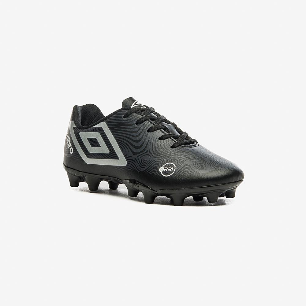 Chuteira Campo Umbro Orbit Jr Preto 3