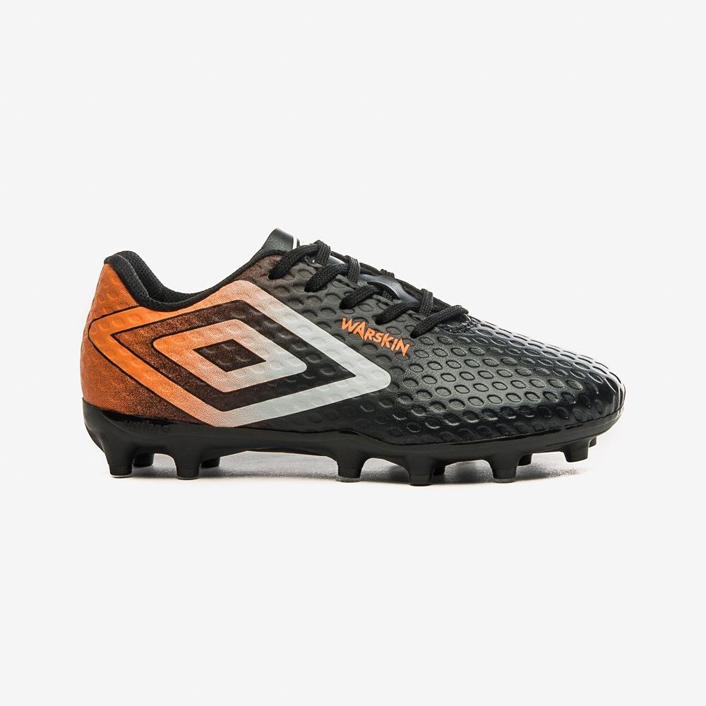 Chuteira Campo Umbro Warskin Jr Preto 1