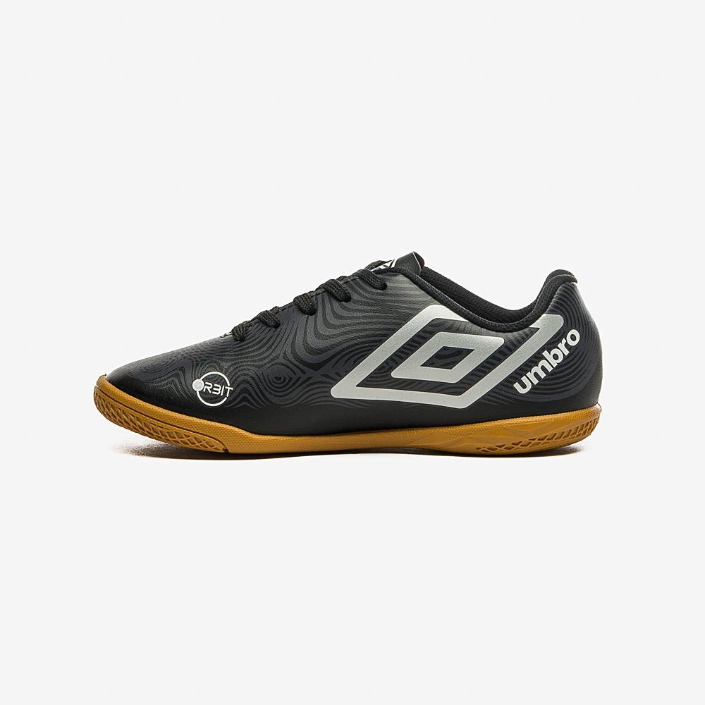 Chuteira Futsal Umbro Orbit Jr Preto 2