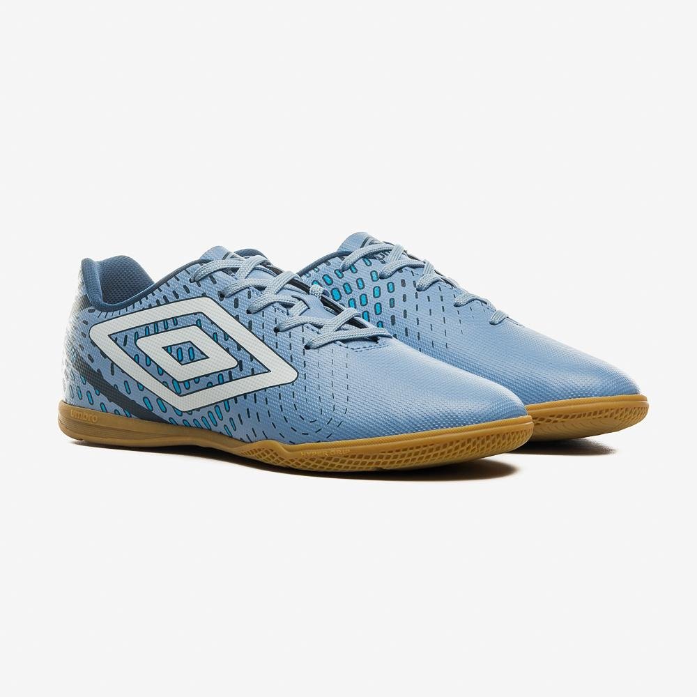 Chuteira Futsal Umbro Plasma Azul 3
