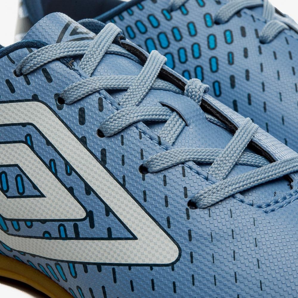 Chuteira Futsal Umbro Plasma Azul 8