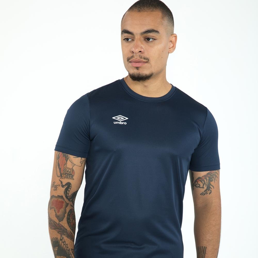 Camisa Masculina Umbro Essential Azul 3