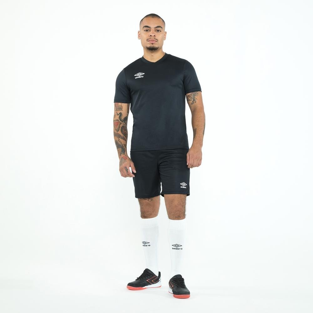 Camisa Masculina Umbro Striker Premium Preto 6