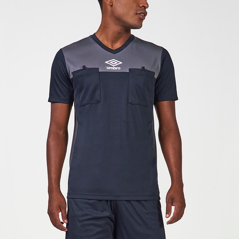 Camisa Masculina Umbro Árbitro Preto 1