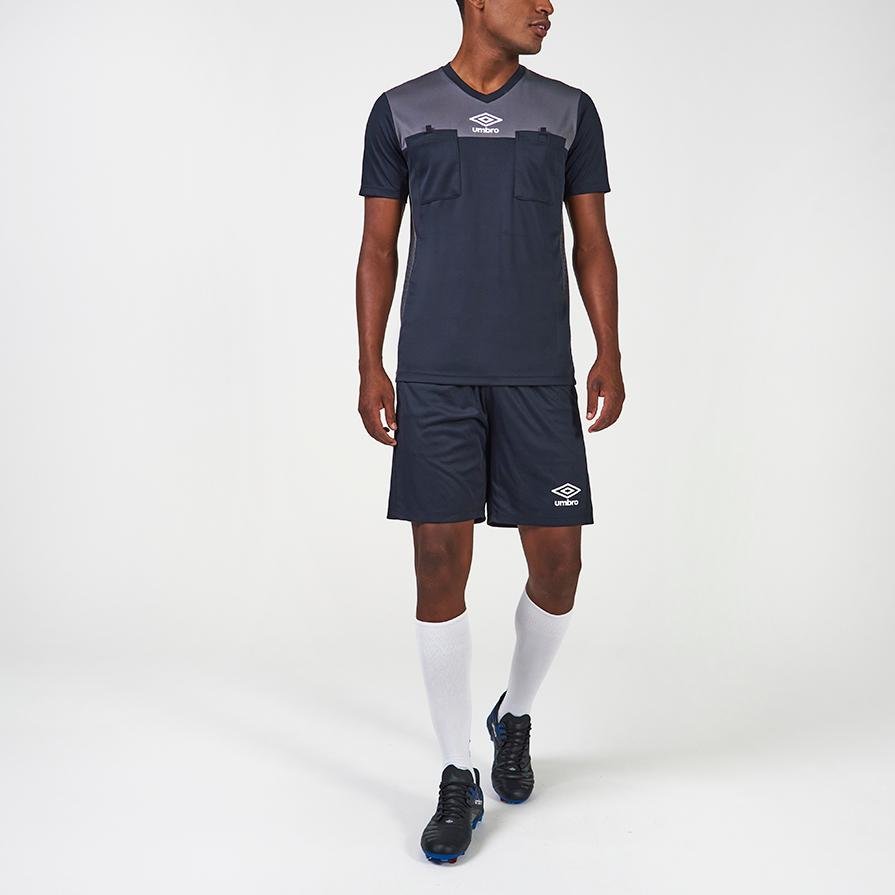 Camisa Masculina Umbro Árbitro Preto 4