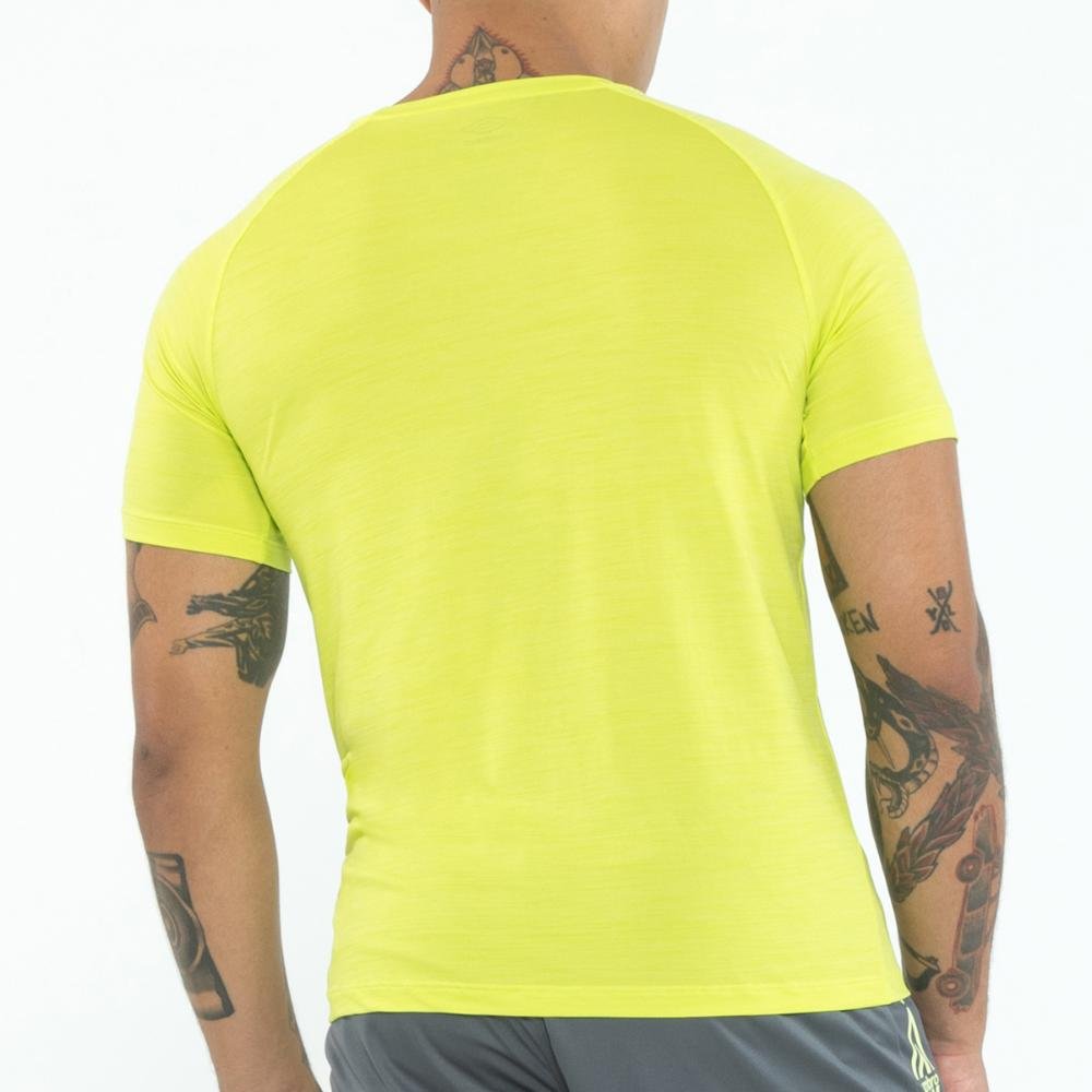 Camiseta Masculina Umbro Blend Large Diamond Amarelo 5