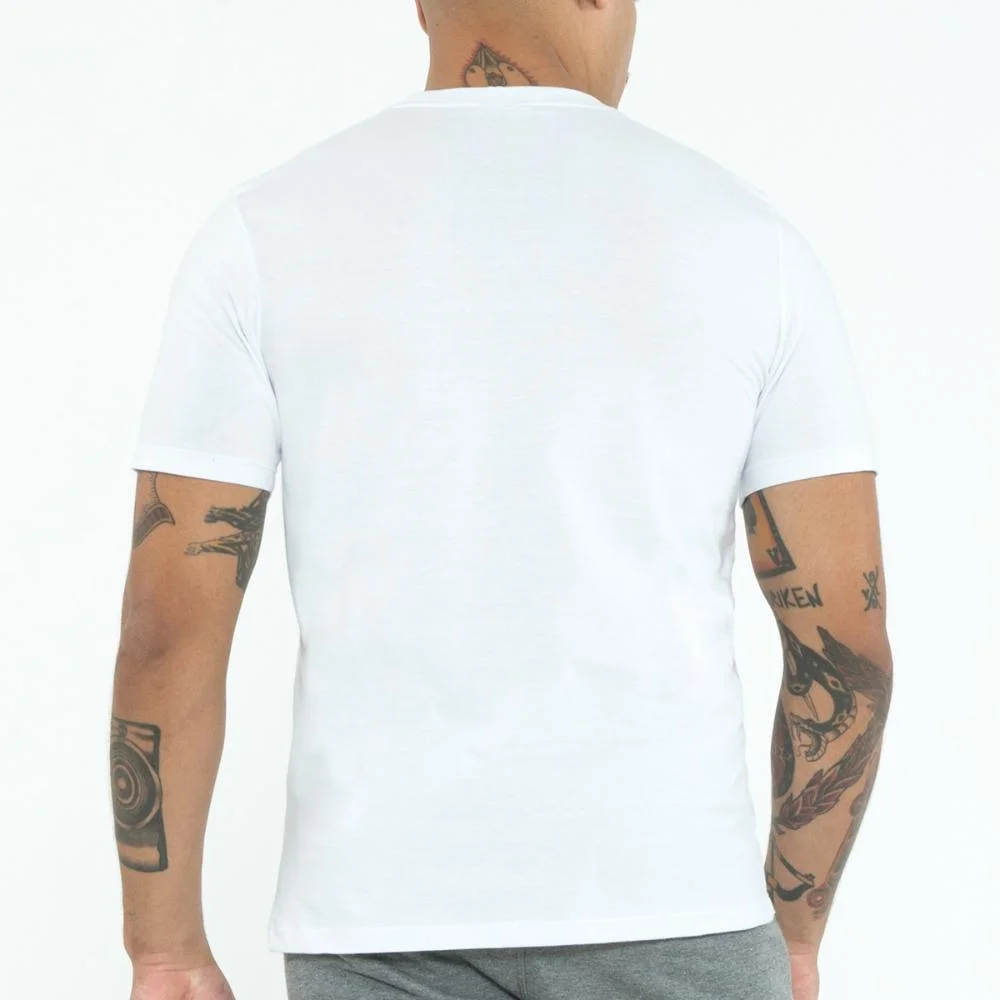 Camiseta Masculina Umbro Essential Branco 5