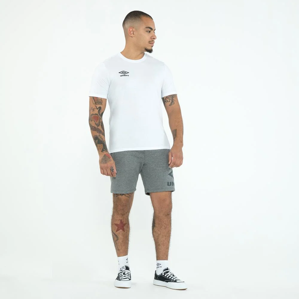 Camiseta Masculina Umbro Essential Branco 6