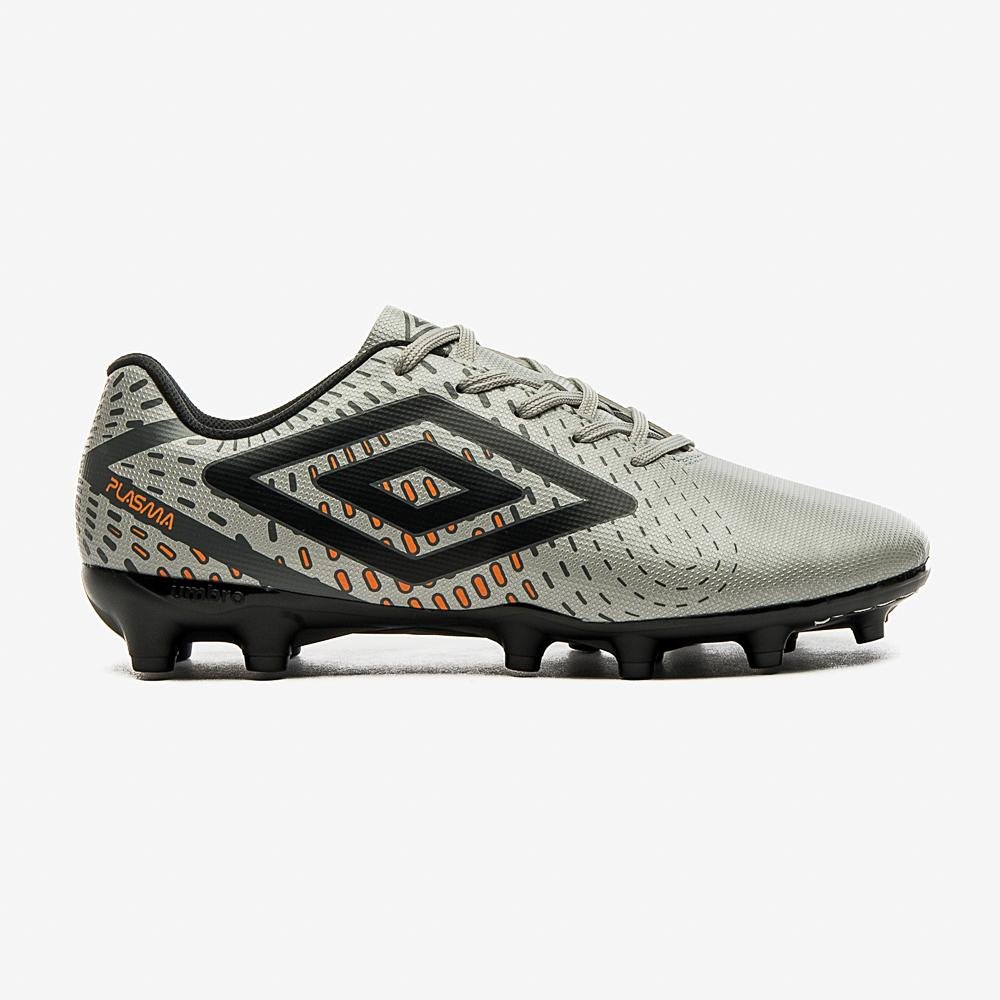 Chuteira Campo Umbro Plasma Cinza 1