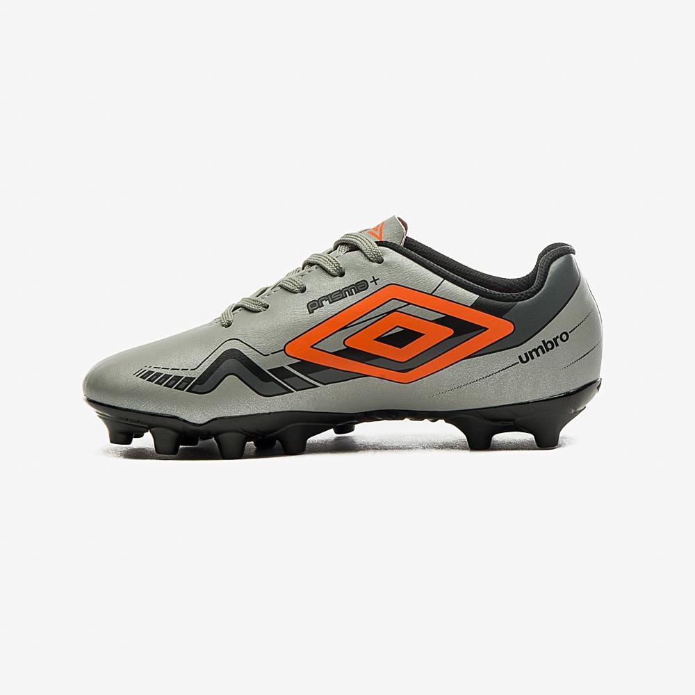 Chuteira Campo Umbro Prisma+ Jr Cinza 2