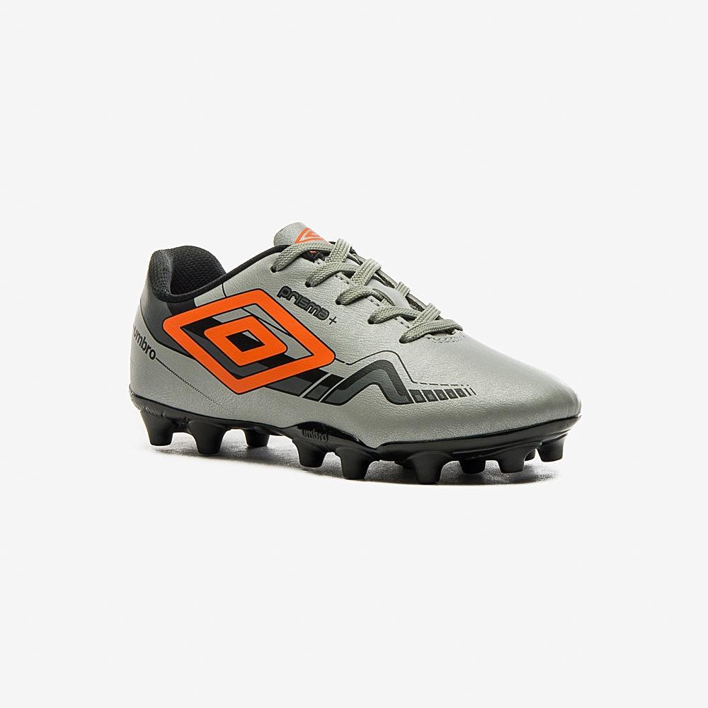 Chuteira Campo Umbro Prisma+ Jr Cinza 3