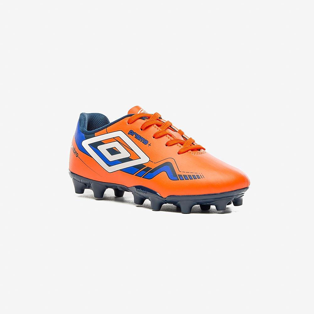Chuteira Campo Umbro Prisma+ Jr Laranja 3