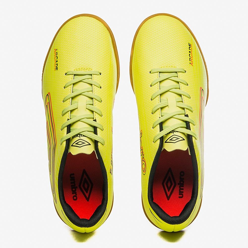 Chuteira Futsal Umbro Arcade Amarelo 4