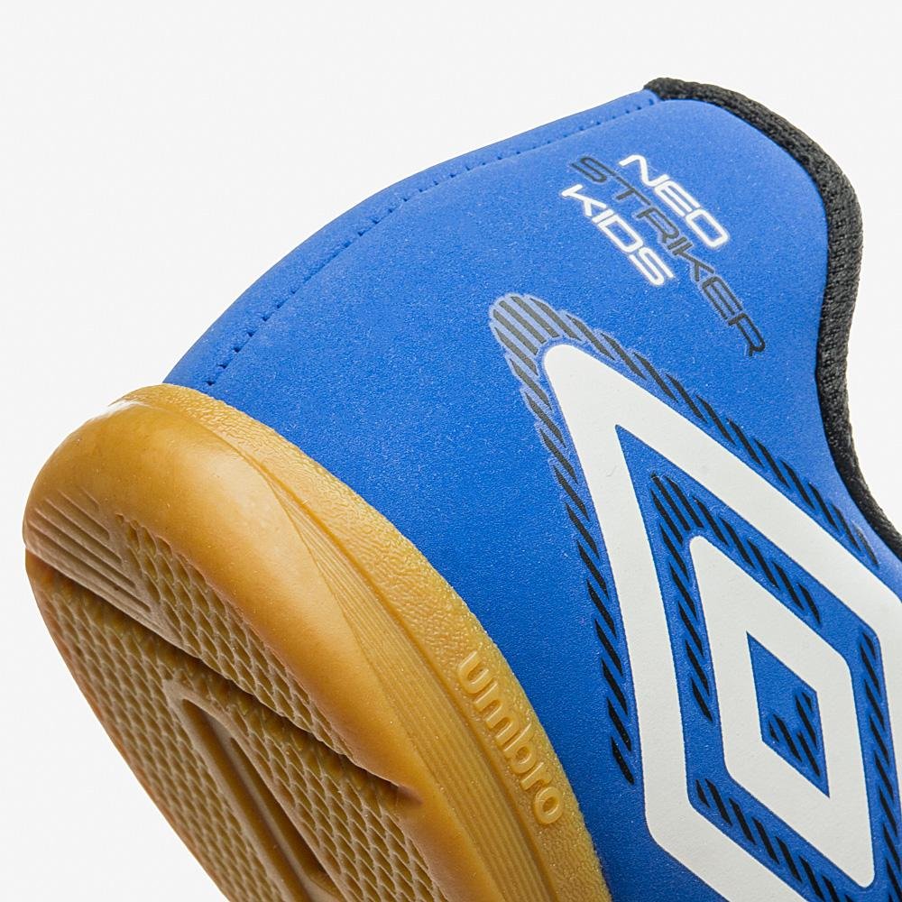 Chuteira Futsal Umbro Neo Striker Kids Azul 7